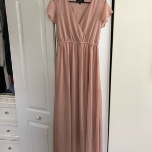 Floor length dress